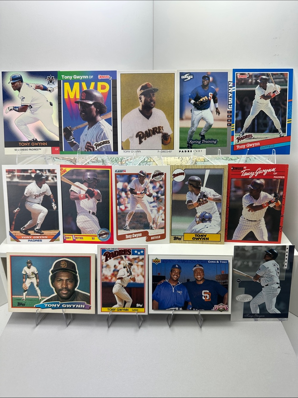 Tony Gwynn Padres Vintage Lot of 14